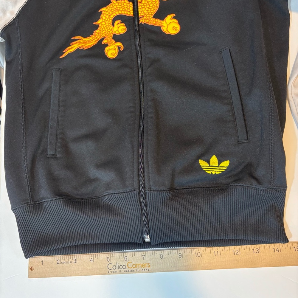 Adidas Bhutan full zip track jacket black white size women’s medium - Picture 11 of 14